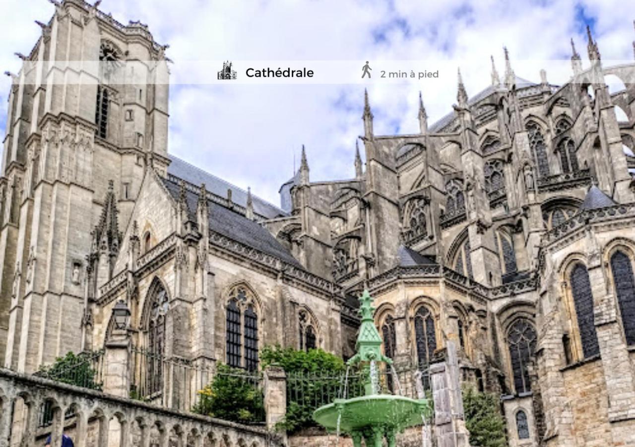 Le Cosy-Chic, 2 Min A Pied Cathedrale , Jacobins Apartment Le Mans Bagian luar foto